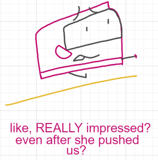 A panel from Running Duos, episode four of the Board Boards object show by Furretwalk/WalkingFurret.